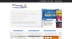 Desktop Screenshot of economia-creativa.com